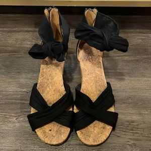 UGG espadrille sandals with small wedge heel